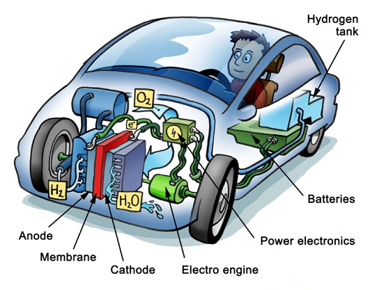 Hydrogen Fuel Cell Cars in Detail