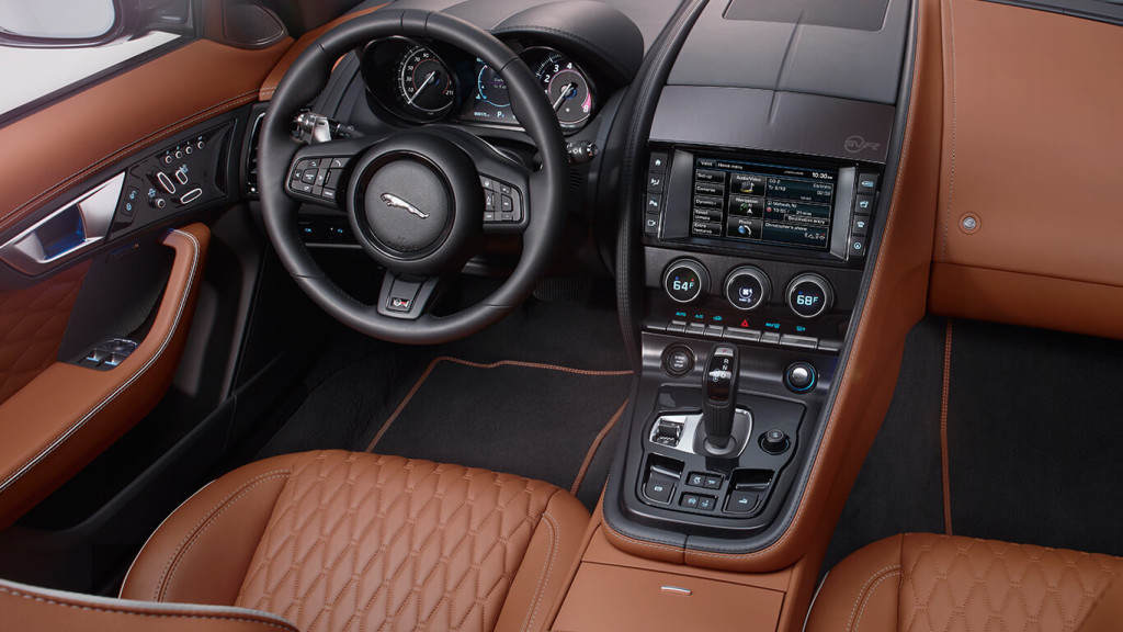 Jaguar F-Type interior