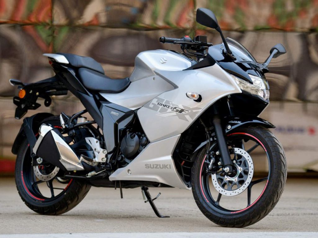 Gixxer SF white