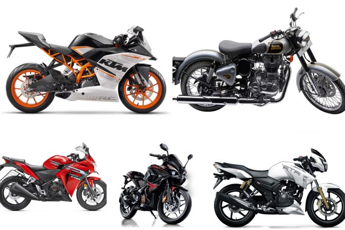 Top 5 motorcycles that are made in India